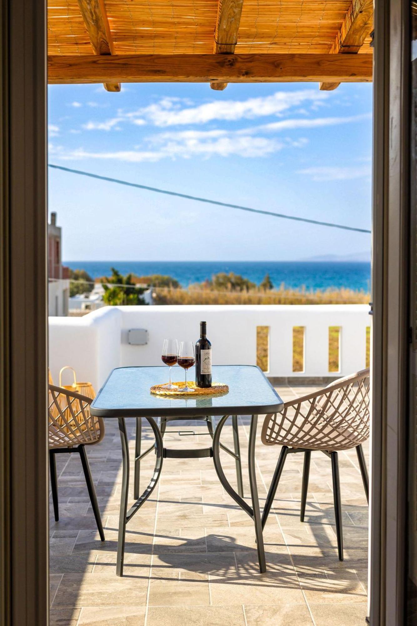 Sahara Beach Apartments - Kastraki Kastrákion Eksteriør bilde